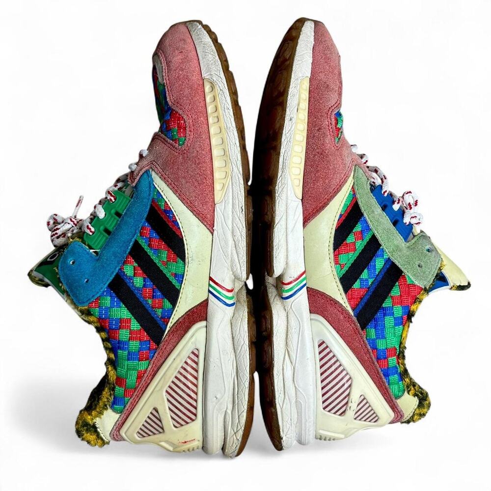Y2K 2021 ADIDAS ATMOS x ZX 8000 Setsubun Multicolor running sneaker shoes 10 1/2